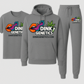 Dinky Lips Genetics T-Shirt + Hoodie Set Bundle – Smokers Ash Gray